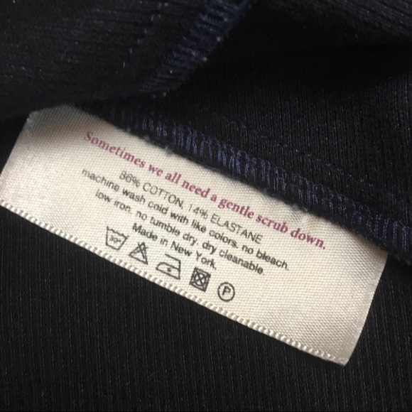 MM Lafleur Dema sheath dress French terry navy - Picture 9 of 9